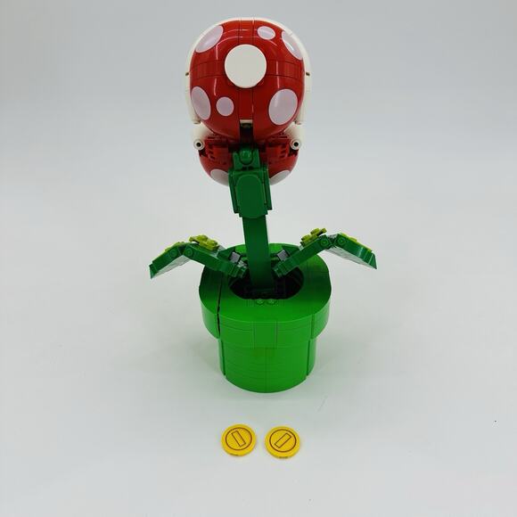 Complete! LEGO Super Mario 71426 Piranha Plant. No Box. No Instructions - Picture 6 of 10